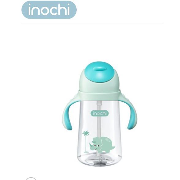 NHẬP KHẨU Bình nước học sinh cao cấp inochi Goki DINO 470ml nhựa nguyên sinh an toàn