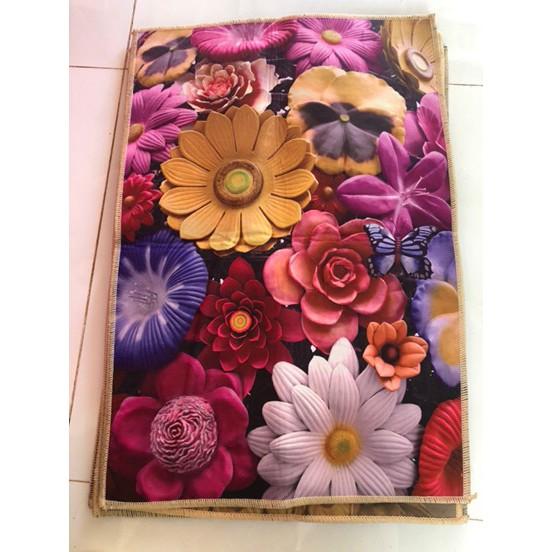 Thảm Lau Chân 3D Chống Trơn Trượt 40x60CM