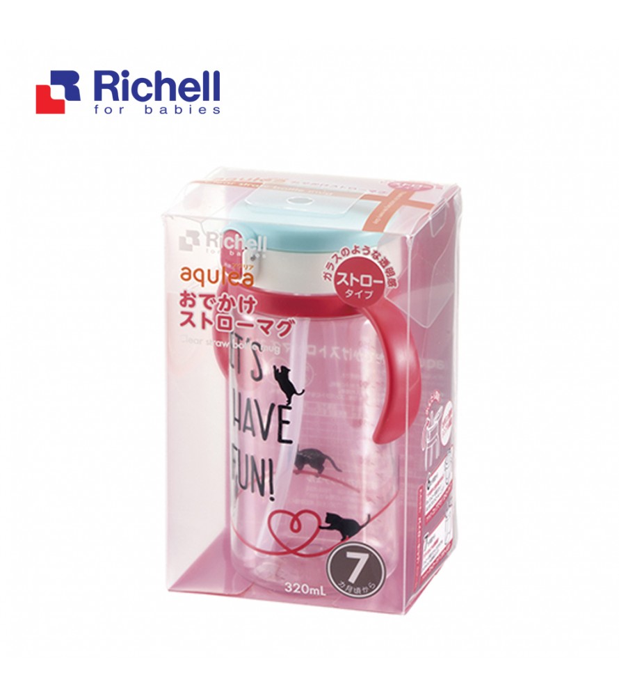 CỐC ỐNG HÚT RICHELL 320ML