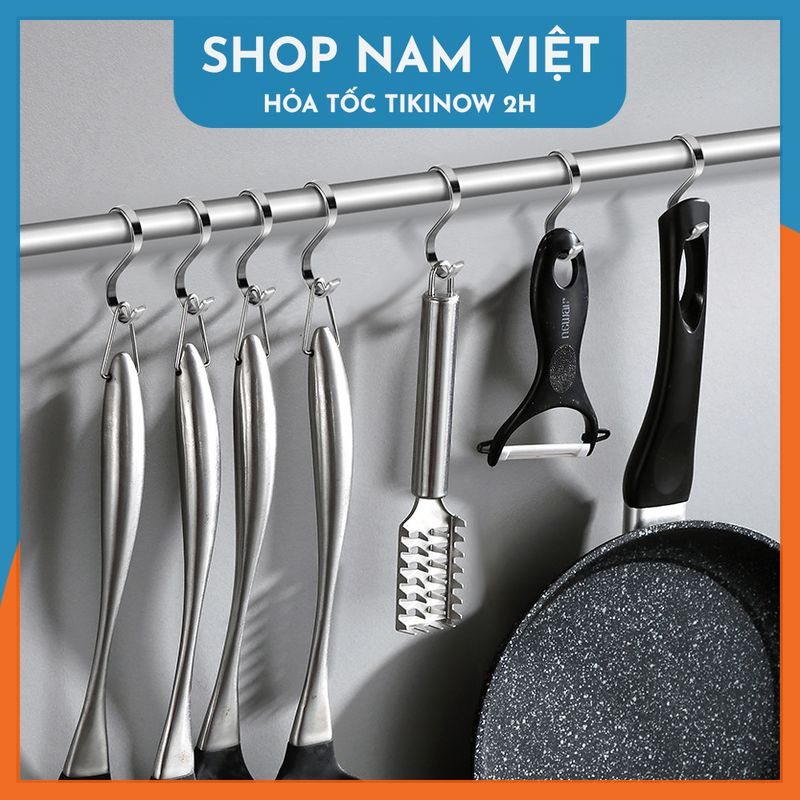 Hình ảnh Móc Chữ S Dẹp INOX Chắc Chắn