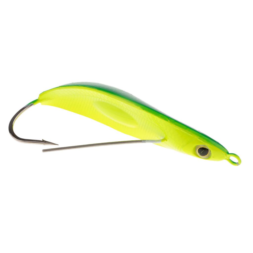 Minnow Spoon Baits 8.8cm 20g Freshwater Saltwater Crankbait Hard Bait Wobblers Ice Fishing Lure
