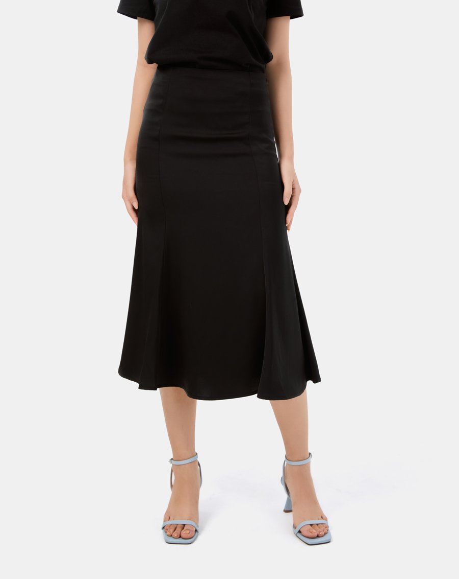 Chân Váy Midi Nữ Thời Trang JUNO Đổ Múi JNVLU010