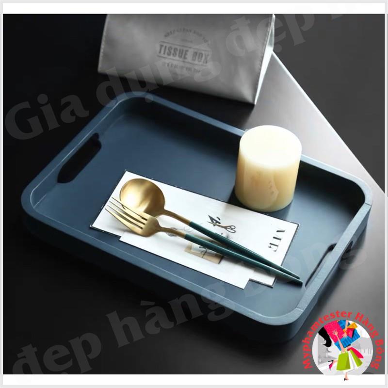 Khay xanh chữ nhật cao cấp