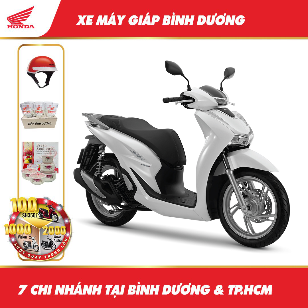 Xe máy Honda SH 160i 2024 phiên bản Tiêu chuẩn phanh CBS