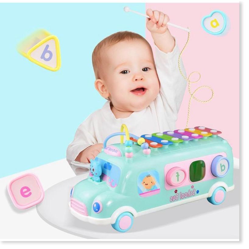 Đồ chơi xe buýt phát nhạc thông minh cho bé DC55 Gia Dụng SG