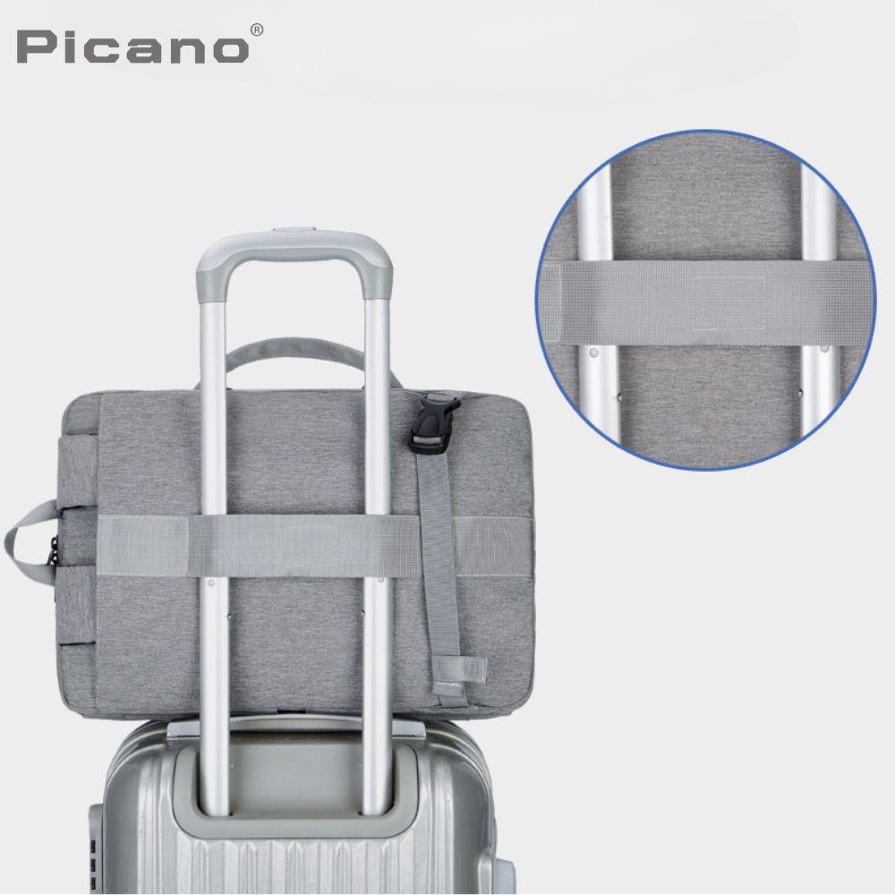 Balo đựng laptop 15.6 inch chống sóc, balo công sở đa năng chống thấm nước nhiều ngăn Picano BLP1902