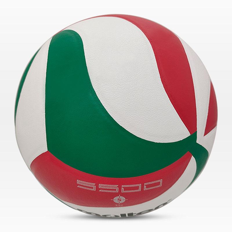 In bóng chuyền, Model5500, cỡ 5, bóng chuyền chất lượng cao, thể thao ngoài trời, huấn luyện, túi kim bơm tùy chọn Color: 5500-2