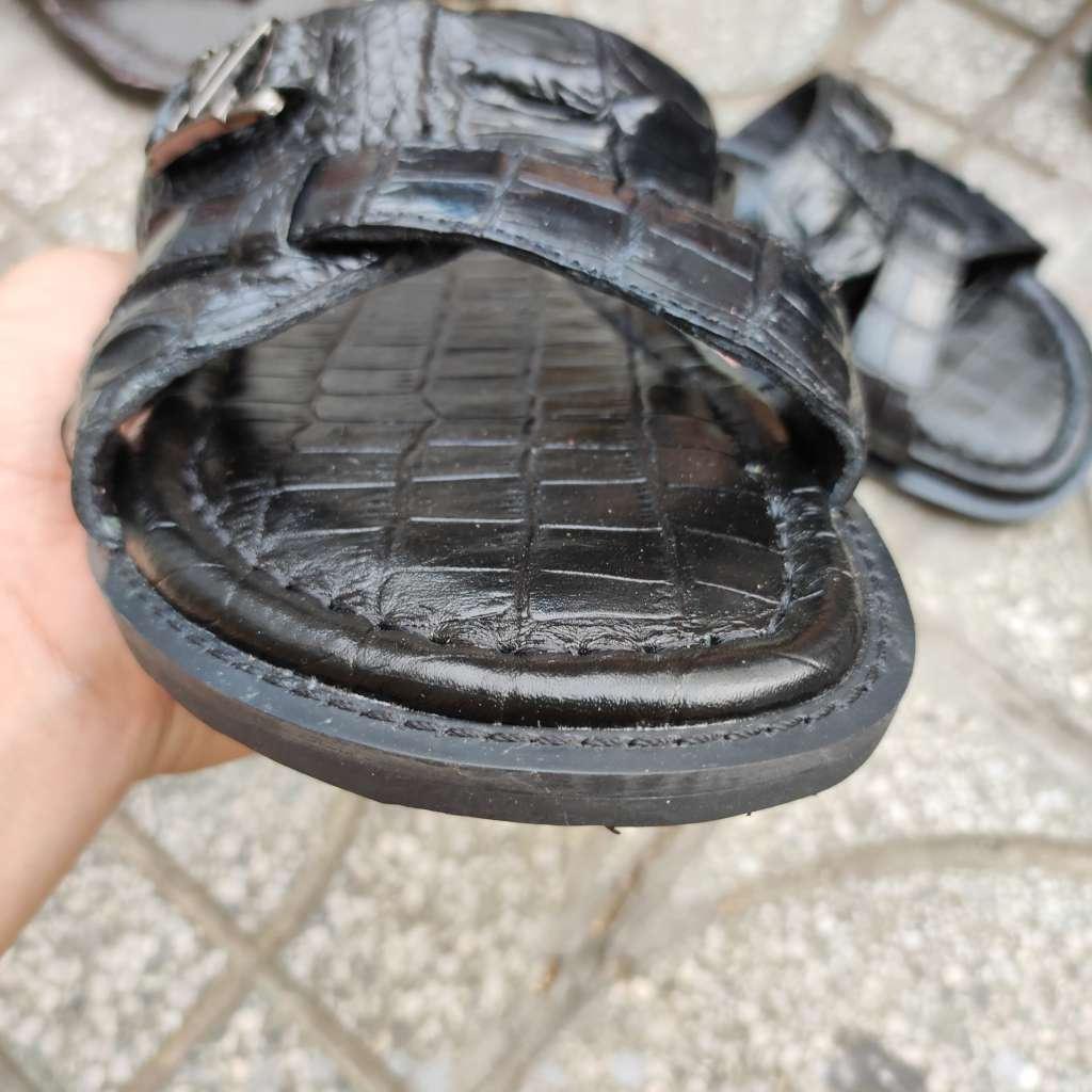 Dép cá sấu sandal đẹp lịch sự - Rất phù hợp người lớn tuổi!