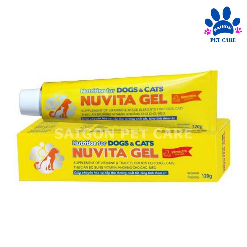 Thức ăn, gel dinh dưỡng Vemedim Nuvita Gel cho chó mèo