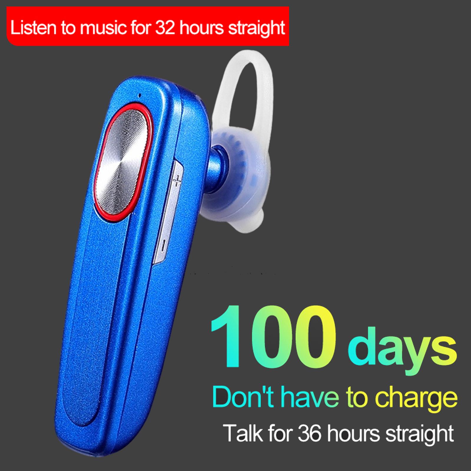 Bluetooth Long Standby Headset Universal with Mic for Business