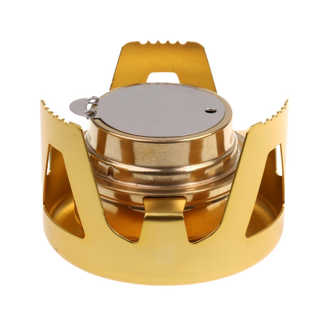 Ultra-light Mini Alcohol Gas Stove Spirit Burner Outdoor Camping Backpacking
