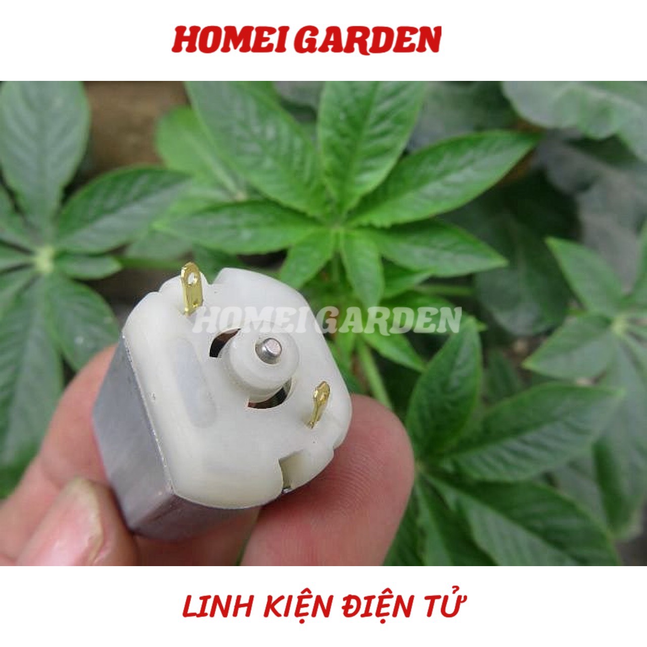 Motor 280 12V từ tính mạnh có chổi than 12000RPM dùng cho phụ kiện động cơ ô tô DIY - HM0102