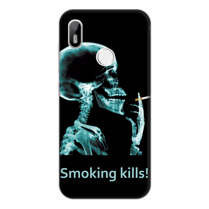Ốp lưng điện thoại Vsmart Joy 1 hình Smoking Kills - Hàng chính hãng