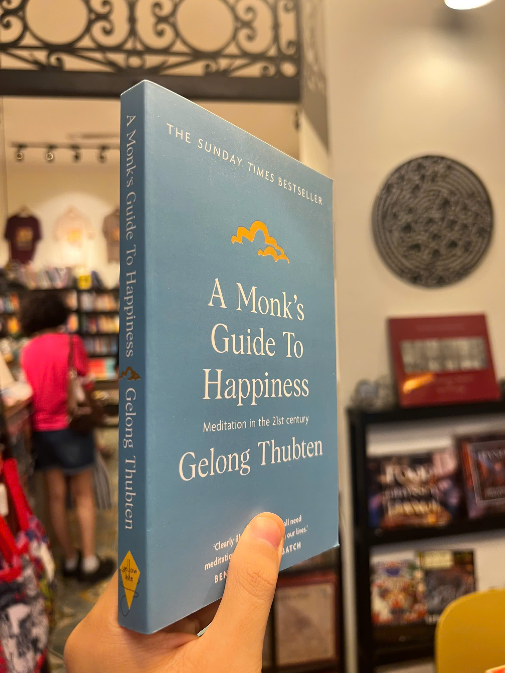 Sách - A Monk's Guide to Happiness: Meditation in the 21st Century | Self Help / Ngoại văn Nhập khẩu