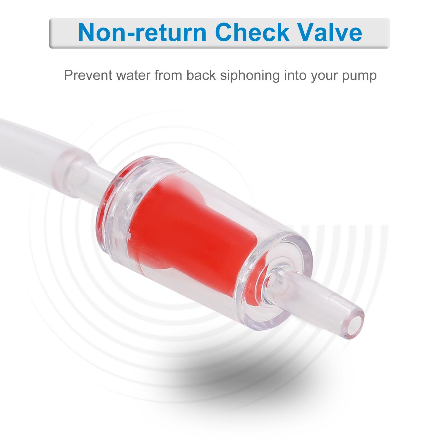 Bộ phụ kiện bơm không khí cho hồ cá với 3 van thông khí