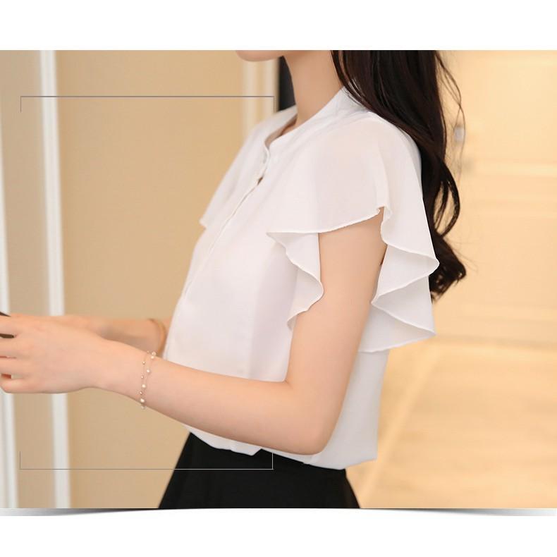 Hàng nhập sơ mi nữ cổ trụ SM19
