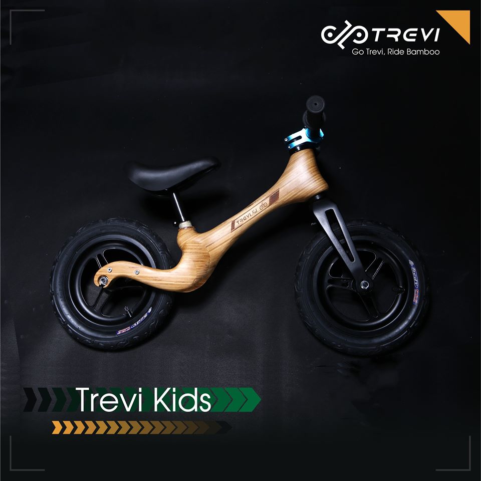 Xe đạp thăng bằng trẻ em khung tre - Trevi Kid