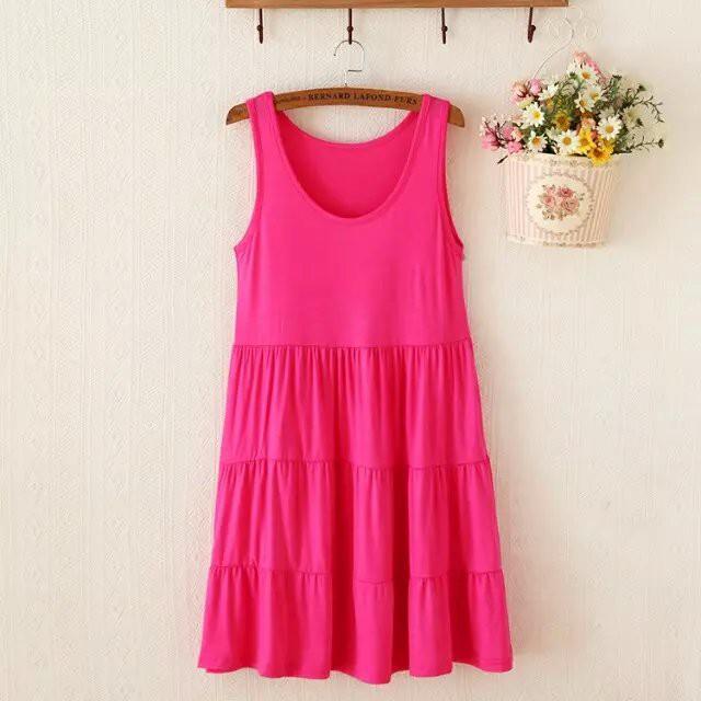 ĐẦM THUN THỜI TRANG NHIỀU MÀU