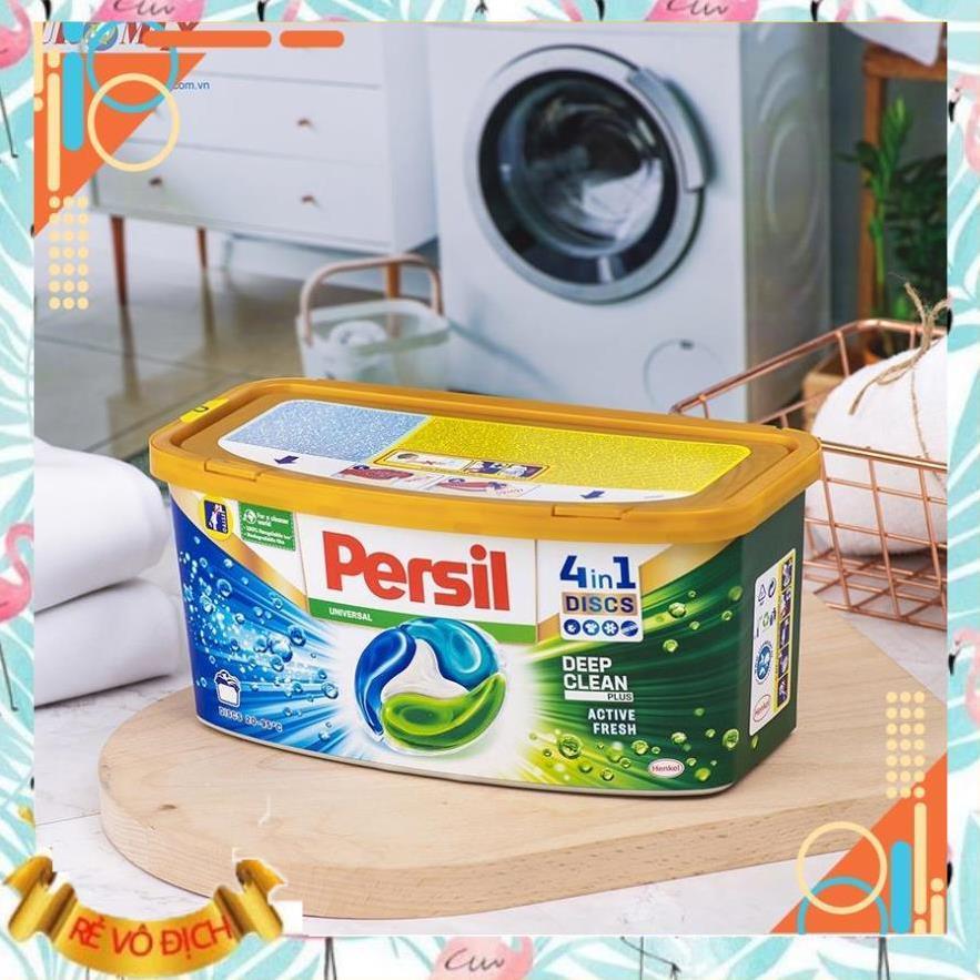 Viên giặt xả thông minh Persil Discs 4in1,Hộp 22 VIÊN-Hàng nội địa Đức- Châu Âu