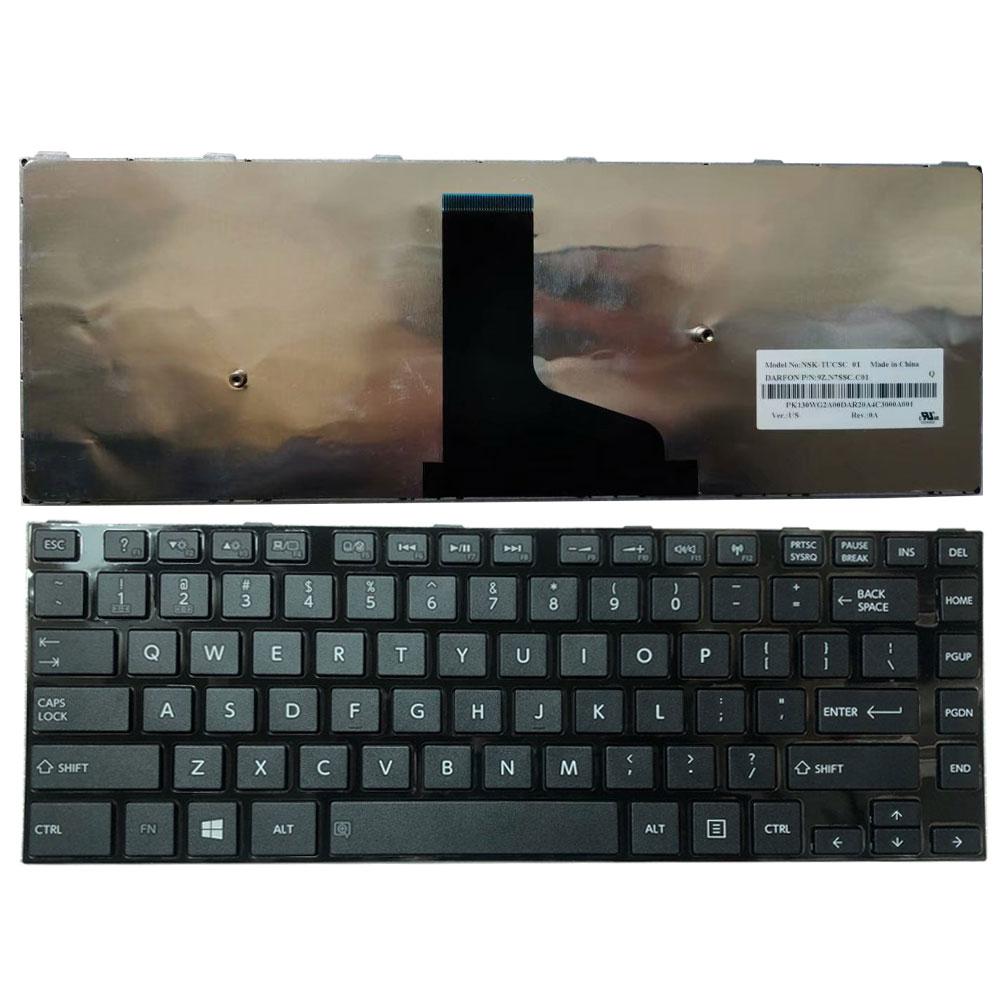 Hình ảnh Mới Bàn Phím Laptop Us Cho Toshiba L45-a L45d-a L45t-a L40-a L40d-a L40dt-a C40d-a C40d-a C40d-a C40-a C45 C45-ad