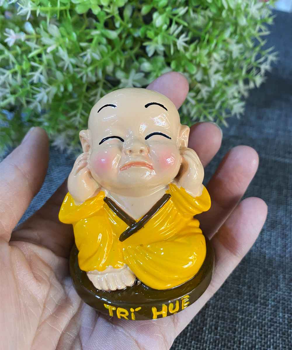 Bộ 06 tượng Lục Độ kèm chân đế ngang 06 ô