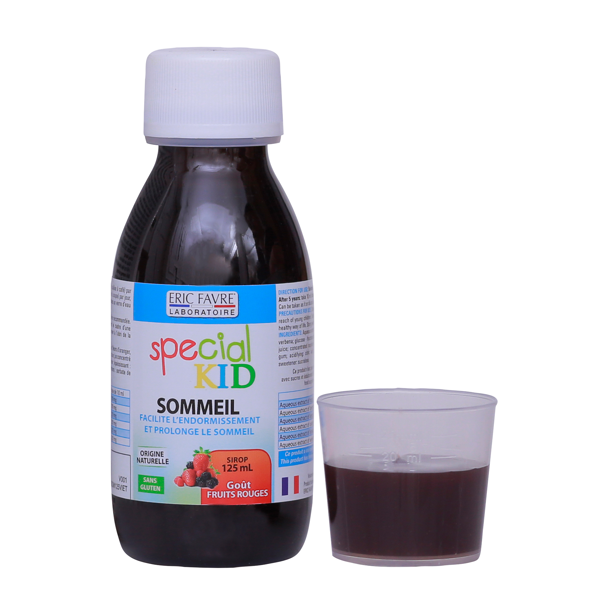 TPBVSK Special Kid Sommeil – Giúp ngủ ngon giấc, ngủ sâu giấc (125ml) [Siro – Nhập khẩu Pháp]