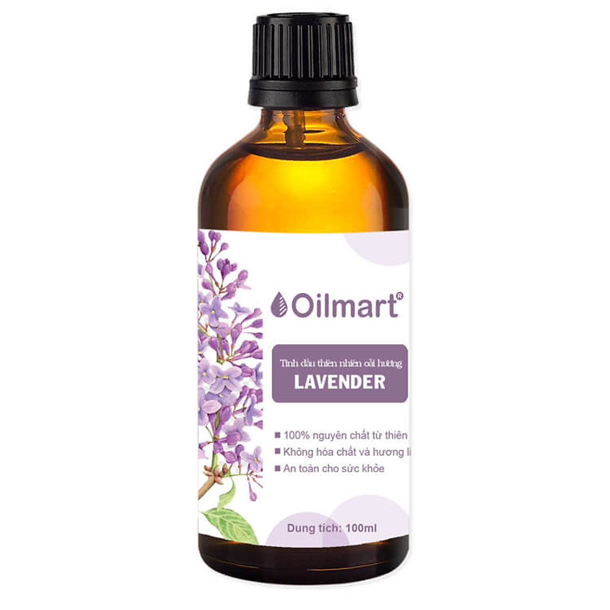 Tinh Dầu Thiên Nhiên Oải Hương Oilmart Lavender Essential Oil 100ml