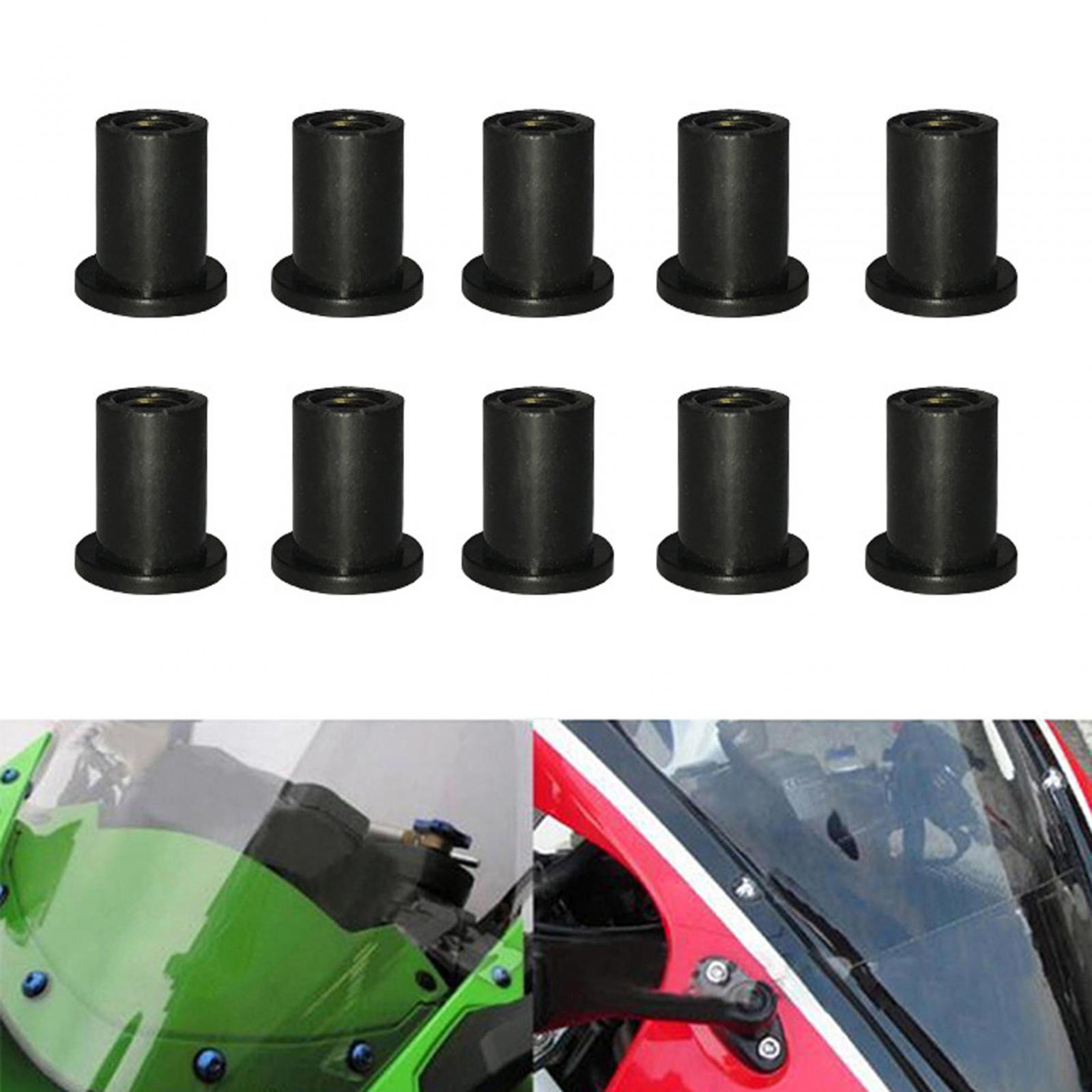 Durable Rubber Cowls Fastener Metric Universal Replace 10x M4