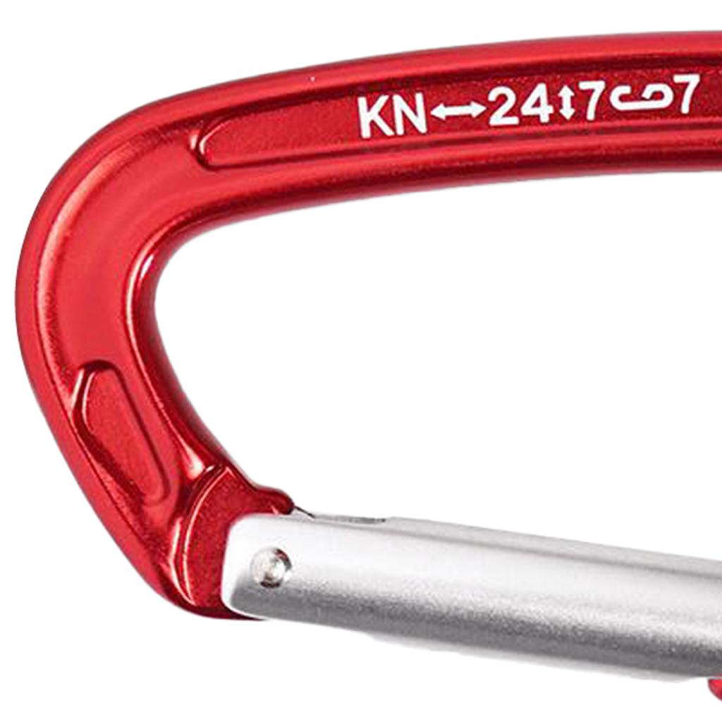 Rock Climbing Carabiner Aluminum  Alloy   Clip Hook Buckle