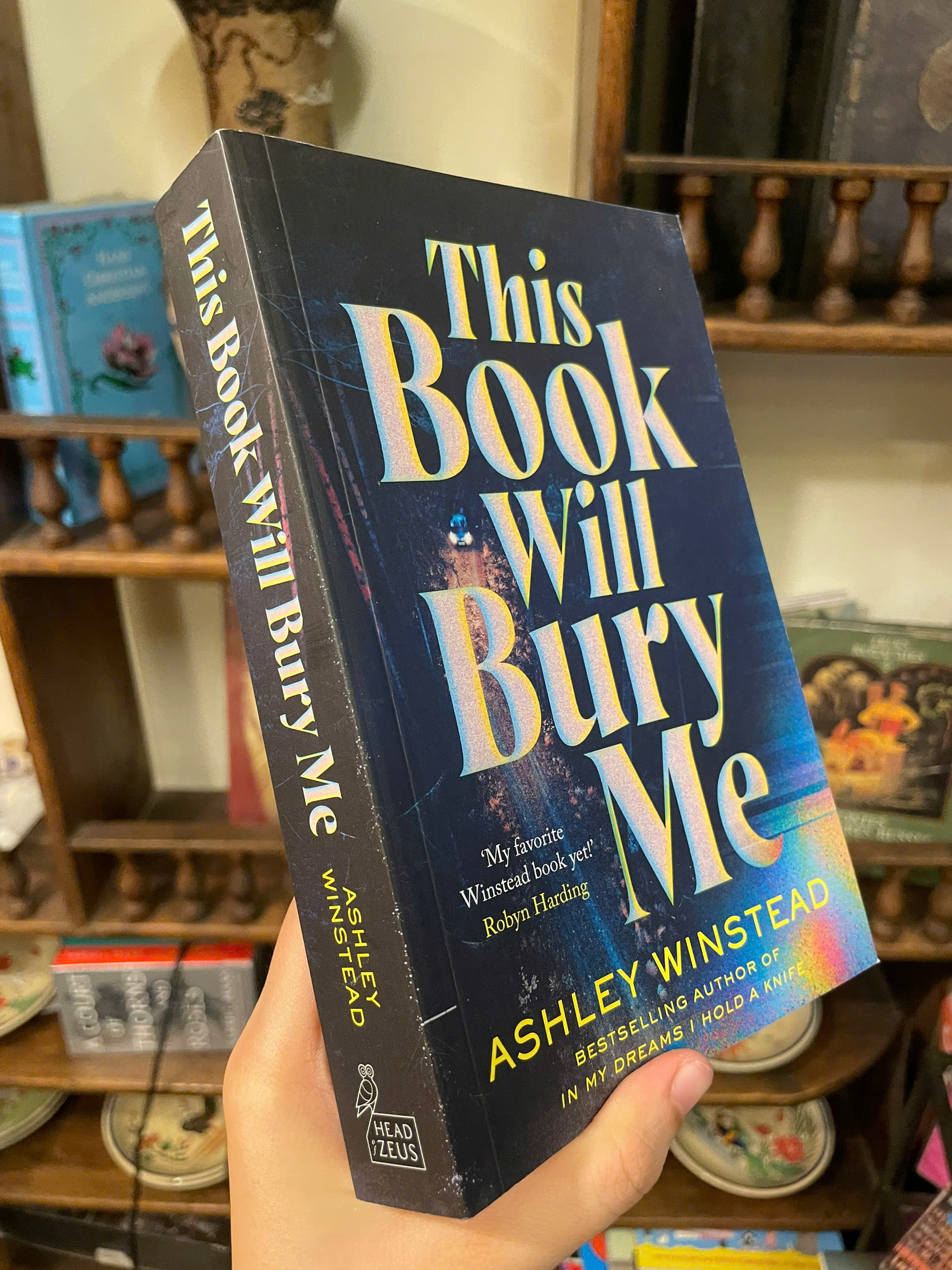 Sách - This Book Will Bury Me by Ashley Winstead | English Thriller Inspired by True Crime