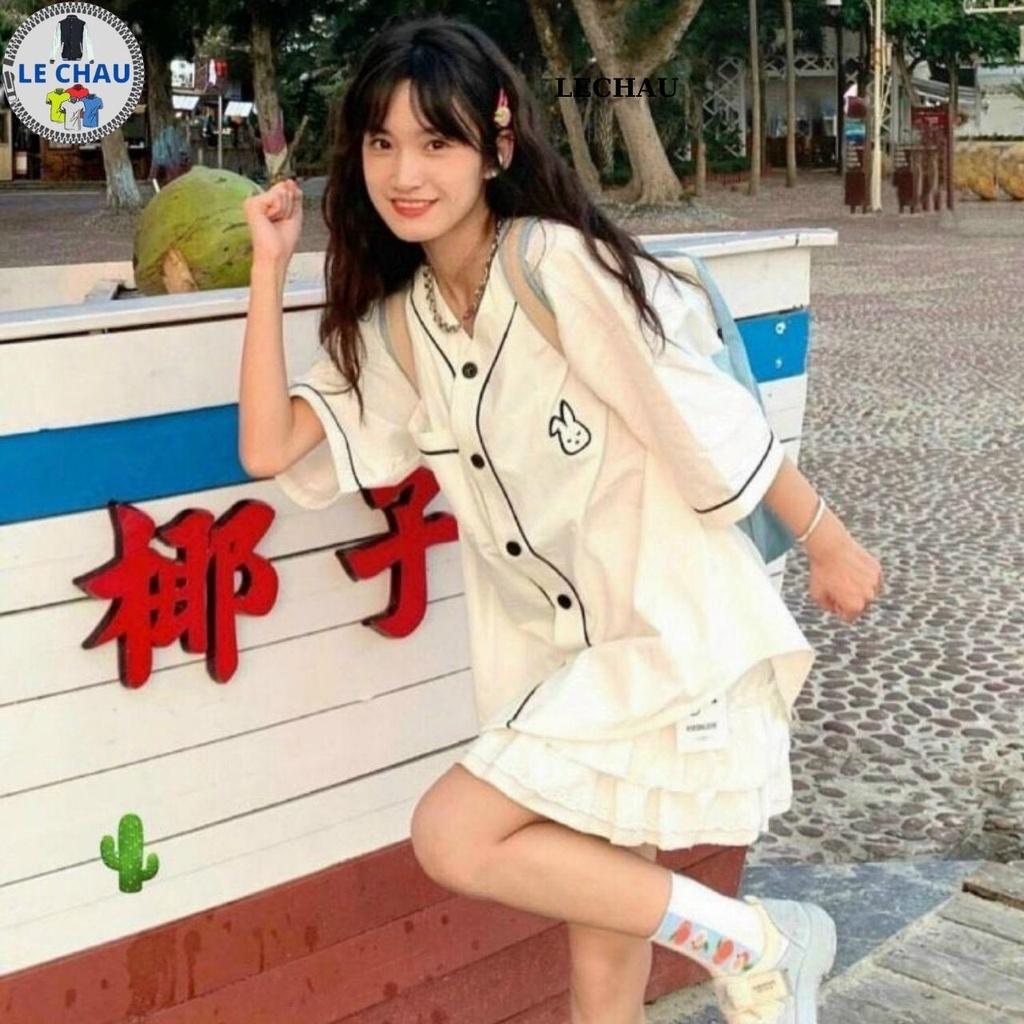 Áo khoác sơ mi tay ngắn unisex form rộng jacket nam nữ logo in cao cấp ulzzang streetstyle hottrend rẻ đẹp