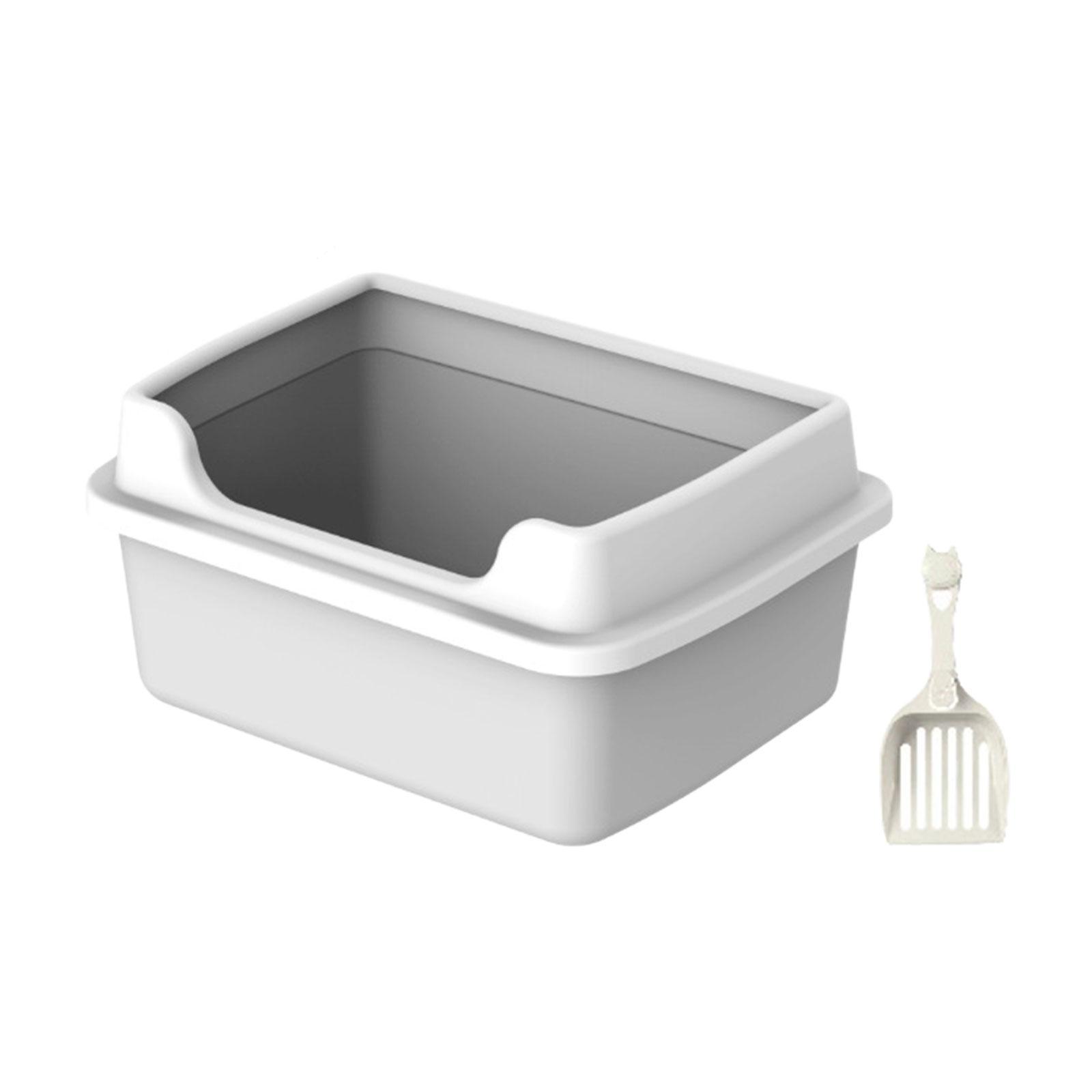 Cat Litter Box for Indoor Cats Cat Litter Tray for Cats Small Animals Rabbit