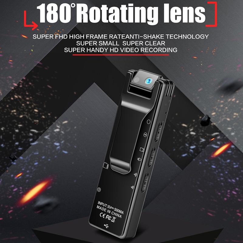 Mini Rotable Lens Camera with Night Vision, Video or Voice record switch, and WiFi. Video can watch in phone APP