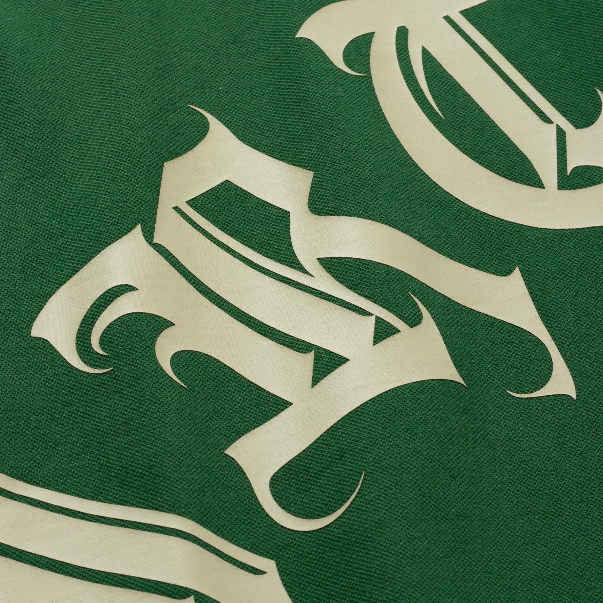Áo Thun DirtyCoins Gothic Logo Polo - Green/Brown