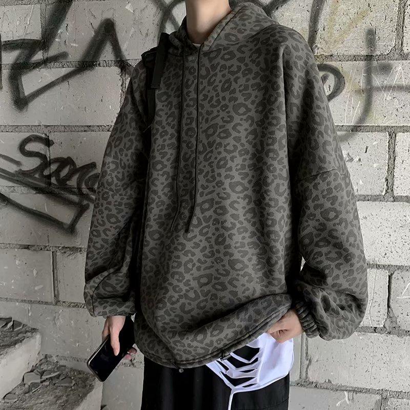 Áo Hoodie Tay Dài Dáng Rộng Phong Cách Thời Trang Hàn Quốc 2020 Cho Nam