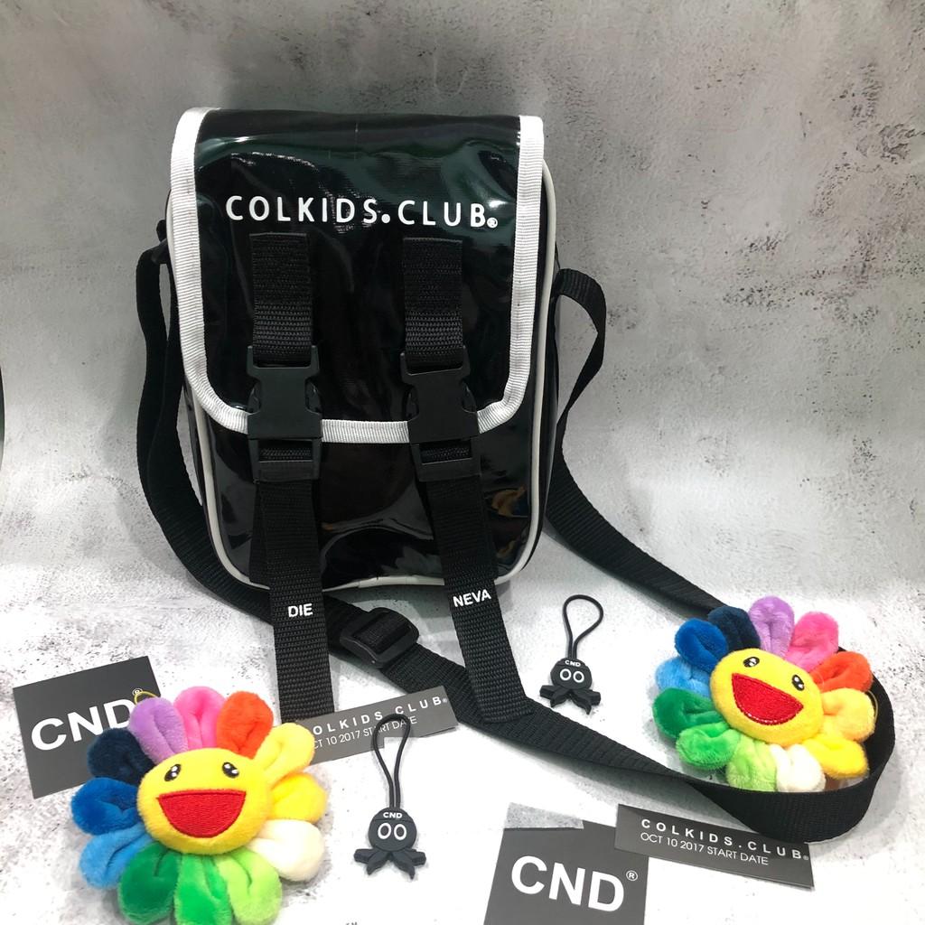 Túi Đeo Chéo Colkids Club - Black Plastic Mini Bag (Full Tag + Giấy Thơm)