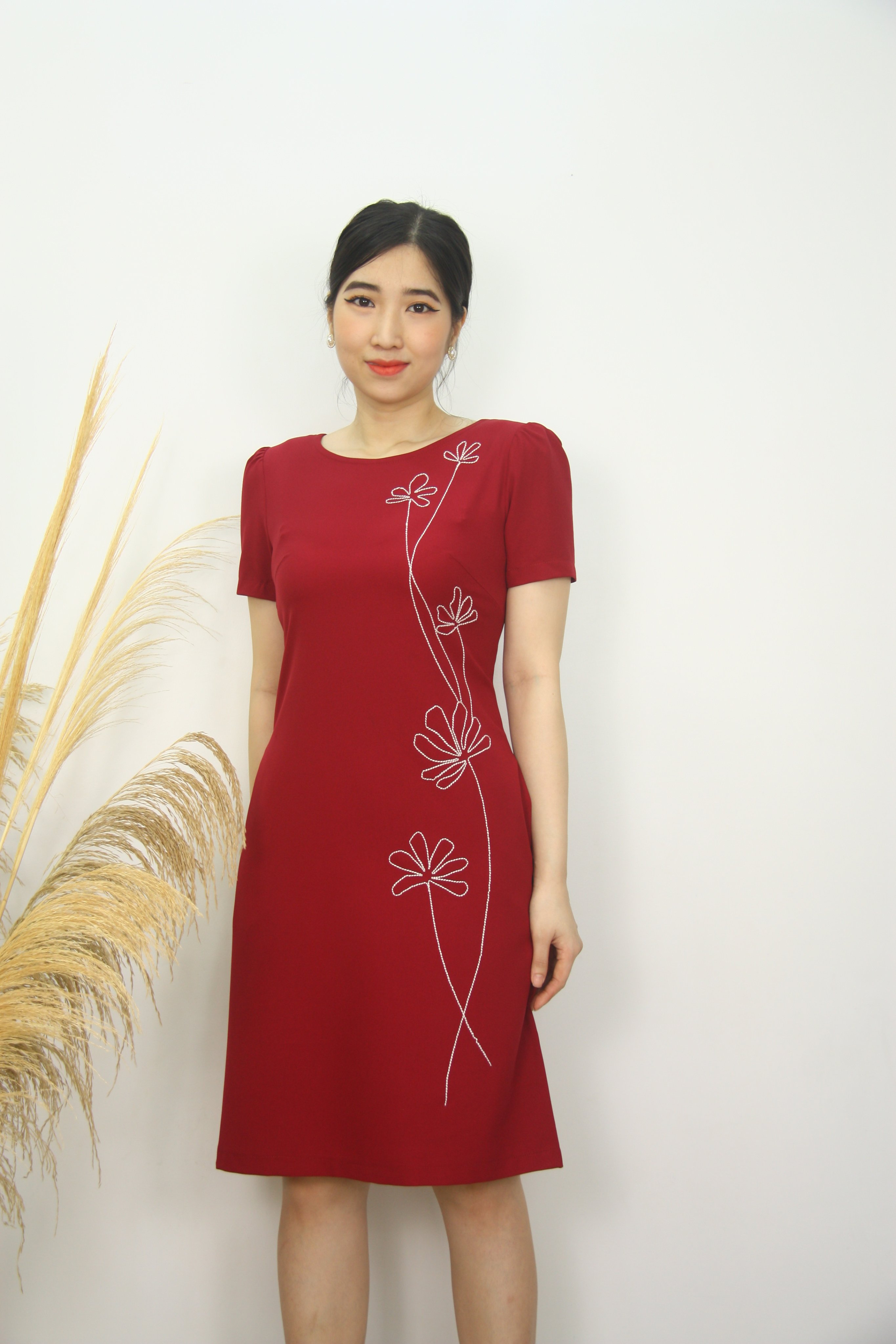 Đầm công sở TIFALU dáng suông trẻ trung
