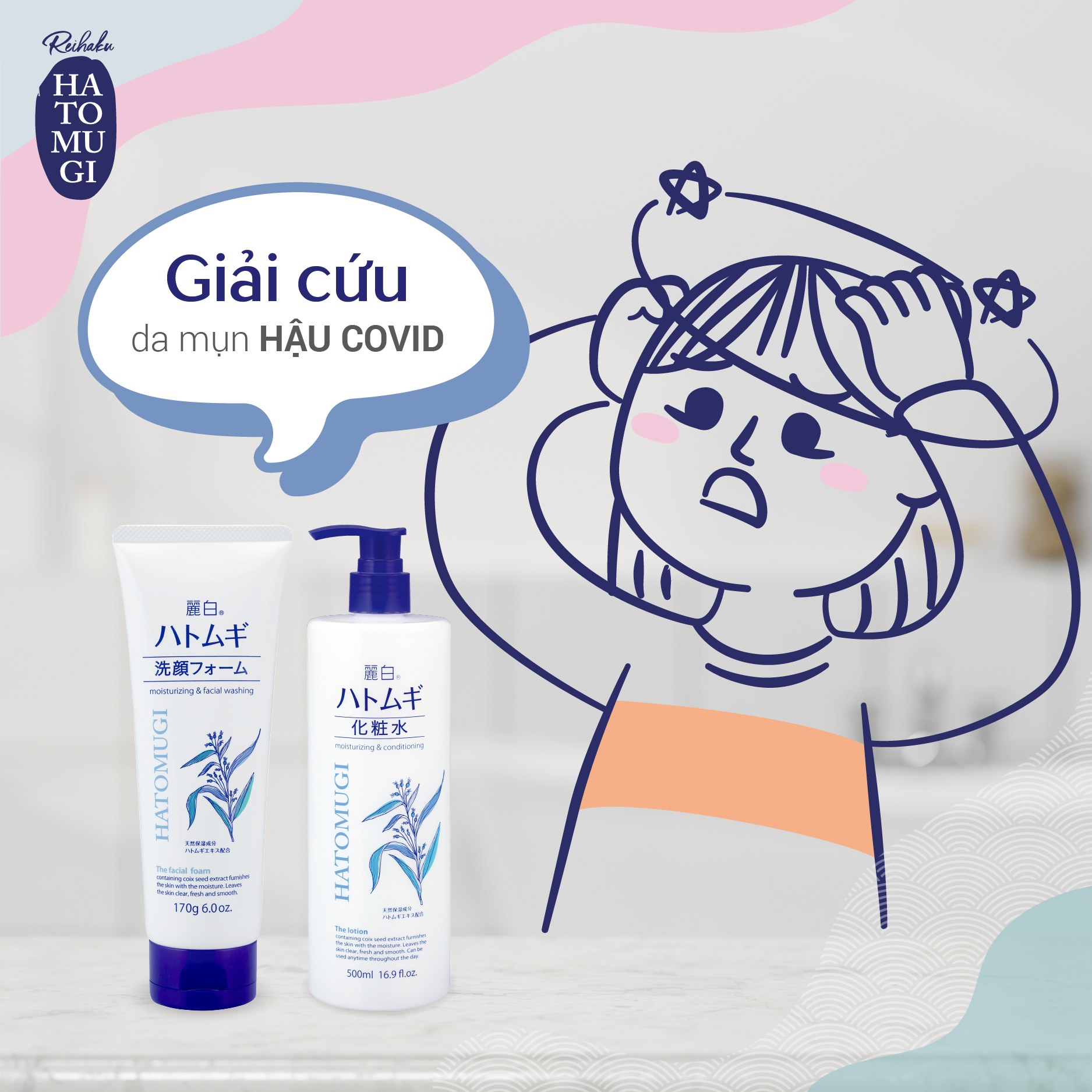 Sữa Rửa Mặt, Tẩy Trang 2 Trong 1 Giúp Trắng Da Và Làm Sạch Dịu Nhẹ W Cleansing Foam