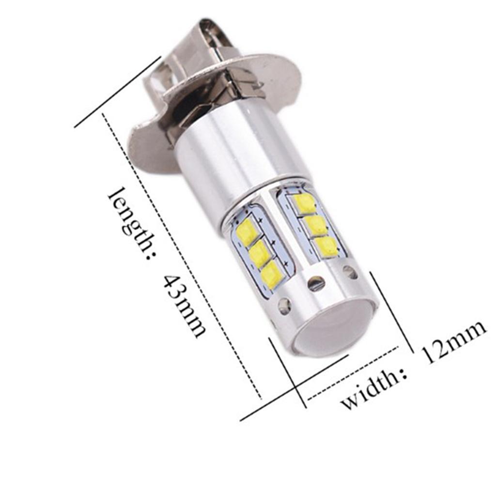 80W  16 LED 12V  Headlight Daytime Running Fog Light
