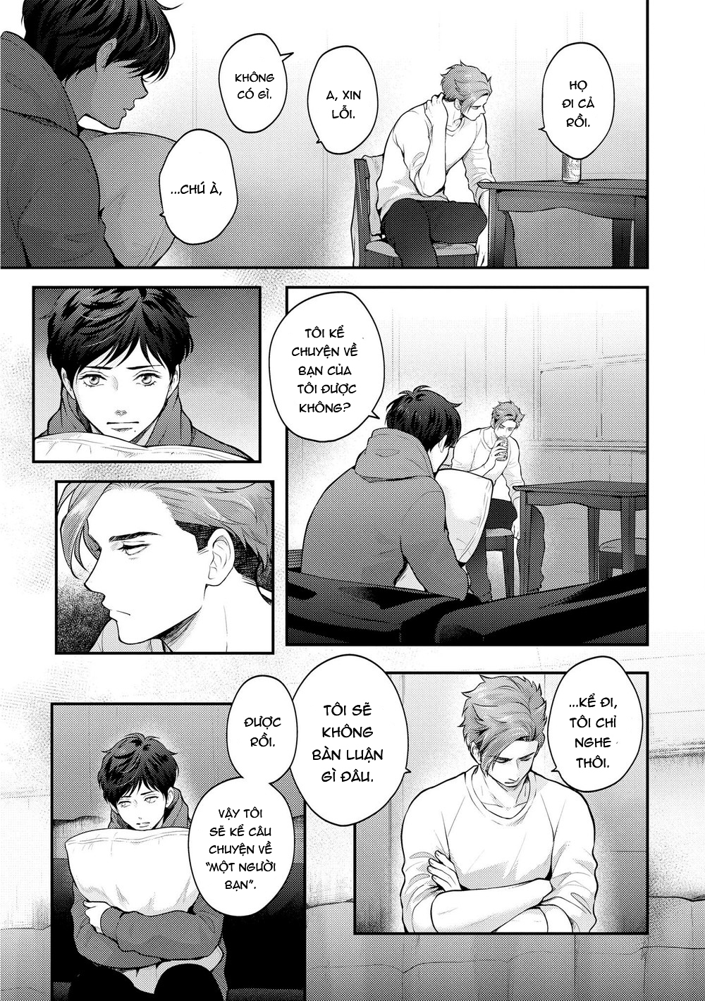 Sói Cô Đơn Và Quạ Đáng Yêu chapter 3 - Trang 7