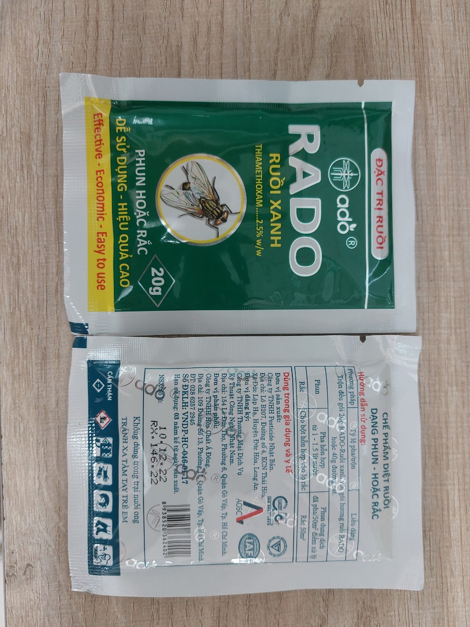 Chế phẩm xử lý ruồi thế hệ mối RADO 2.5%