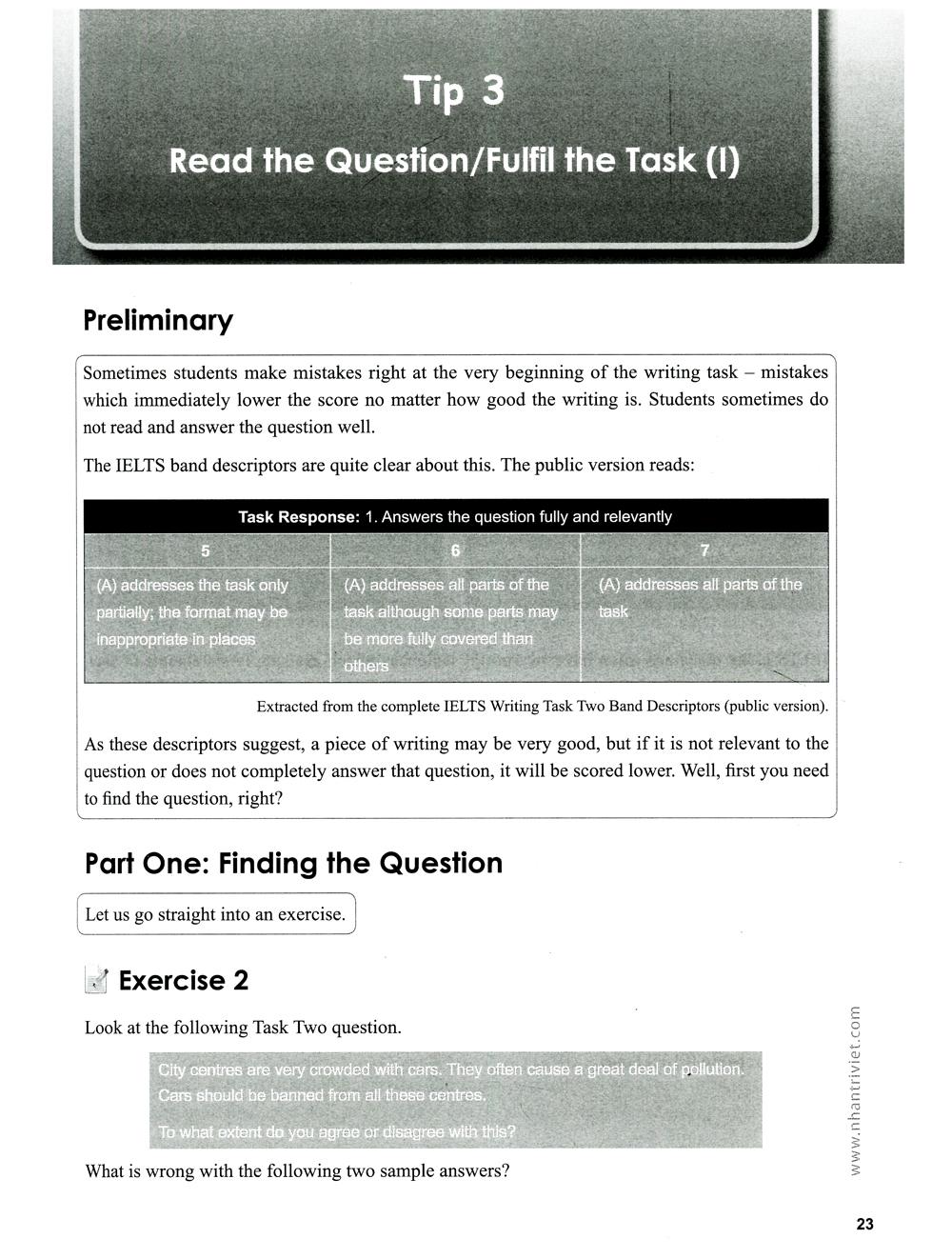 IELTS Writing Task Two