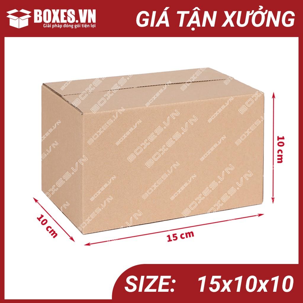 15x10x10 Combo 50 hộp Carton đóng gói hàng giá tại xưởng