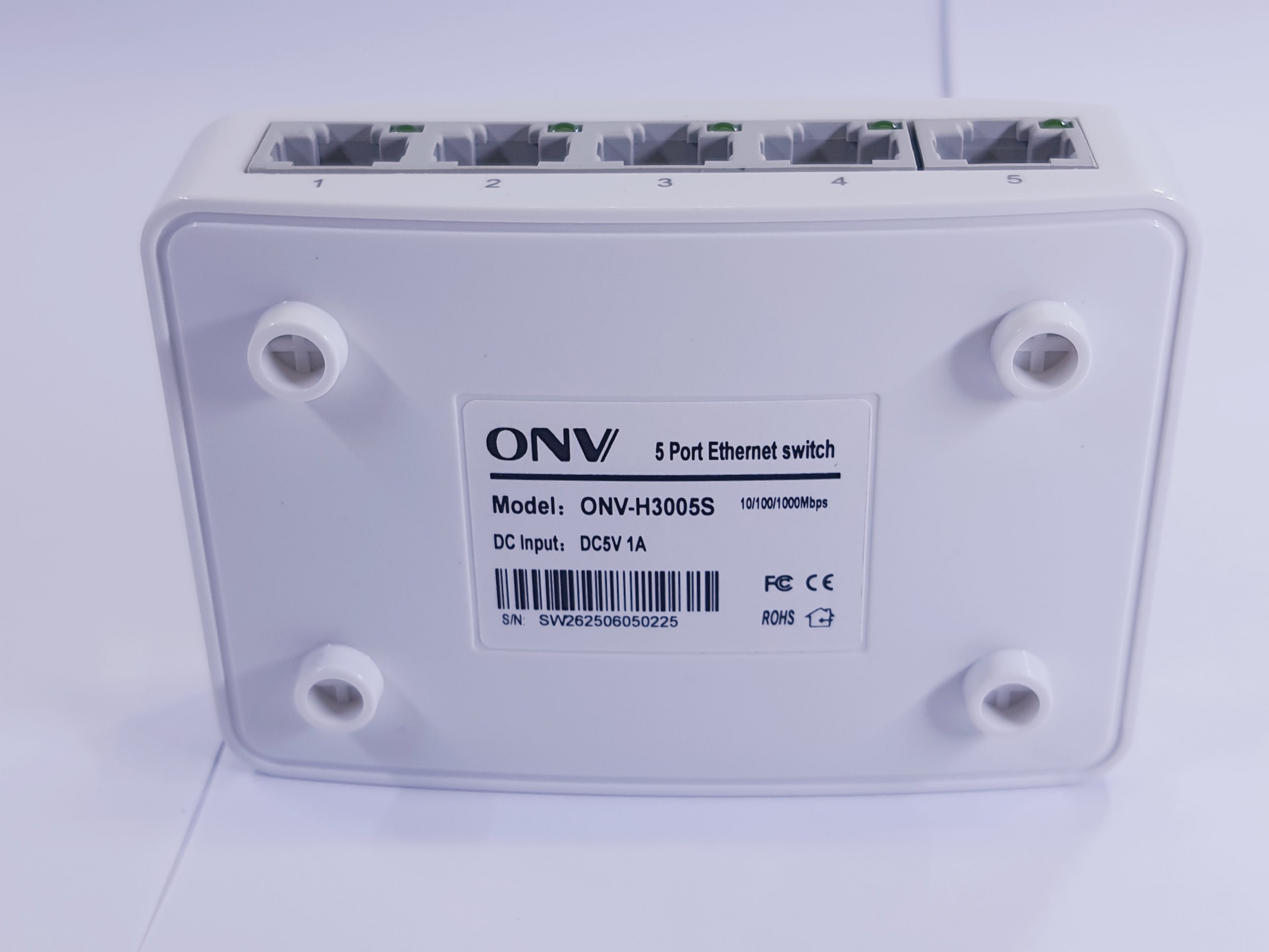 Switch Mạng 5 Cổng 10/100/1000M ONV-H3005S-hàng chính hãng