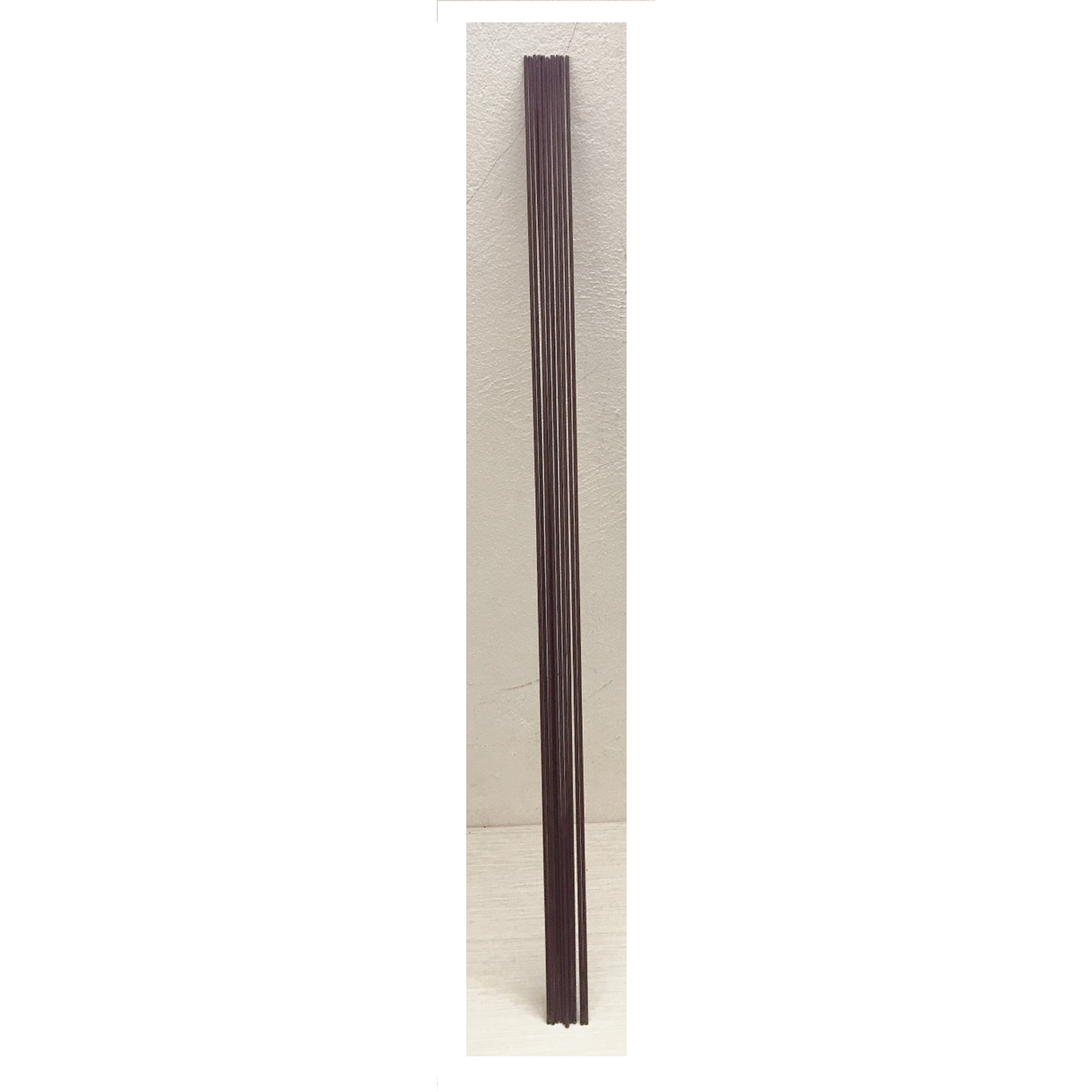 20 Que Thép Chống Lan Bọc Nhựa Màu Nâu Dài 80cm