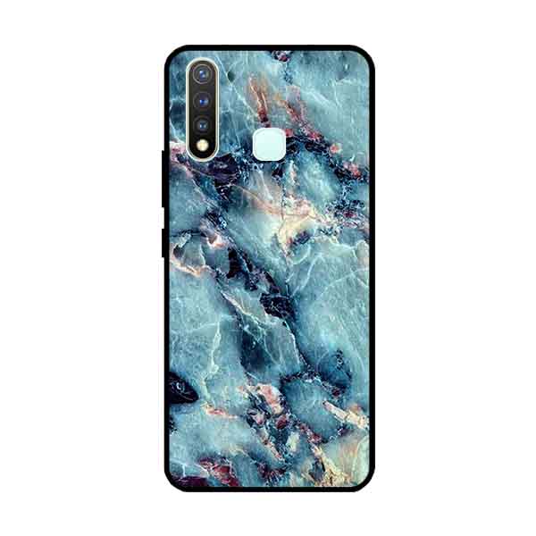 Ốp Lưng in cho Vivo Vivo Y19 /U3 /Y5s /U20 Mẫu Nền Đá Hoa 5 - Hàng Chính Hãng