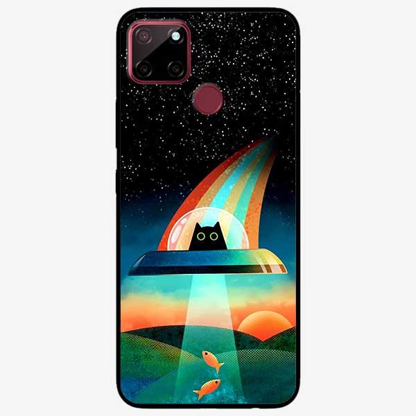 Ốp lưng dành cho Realme C11 / C12 / C15 - Mèo Hành Tinh