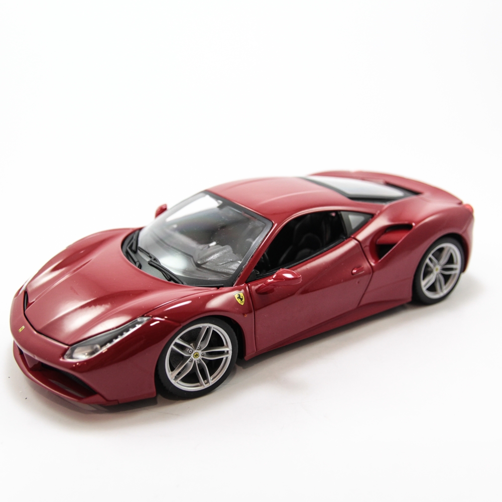 Mô Hình Xe Ferarri 488 GTB Red 1:24 Bburago - MH18-26013