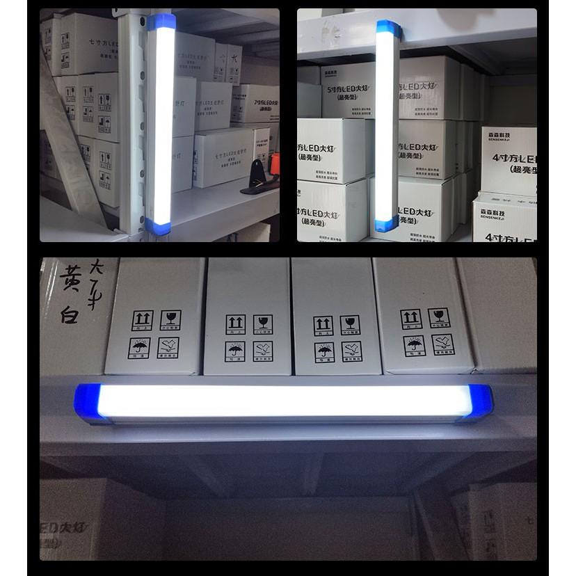 Bóng đèn LED tích điện loại siêu sáng 60W dài 50cm kèm sạc USB