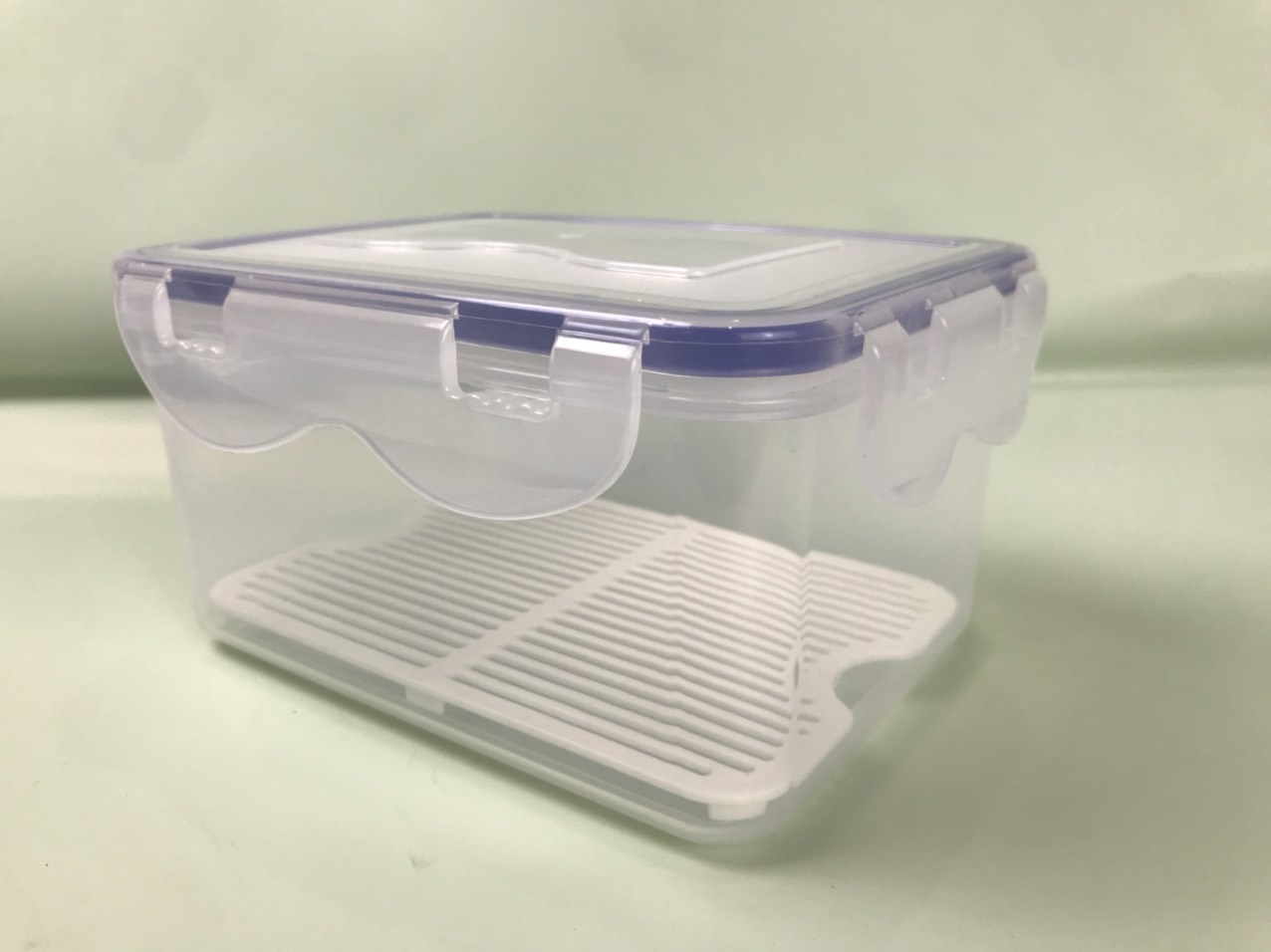 [TẶNG KHAY RÁO NƯỚC] Bộ 3 Hộp Đựng Thực Phẩm VIETSON (850,1300,2400ml) Nắp Khóa 4 Cạnh Kín Hơi